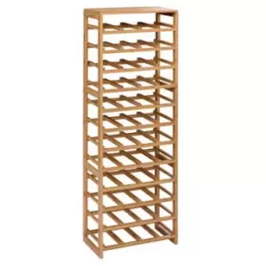 image of 5Five 48 Bottle Modular Bamboo Wine Rack