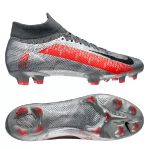 Image of Nike Mercurial Superfly 7 Pro Firm Ground Football Boots - Silver