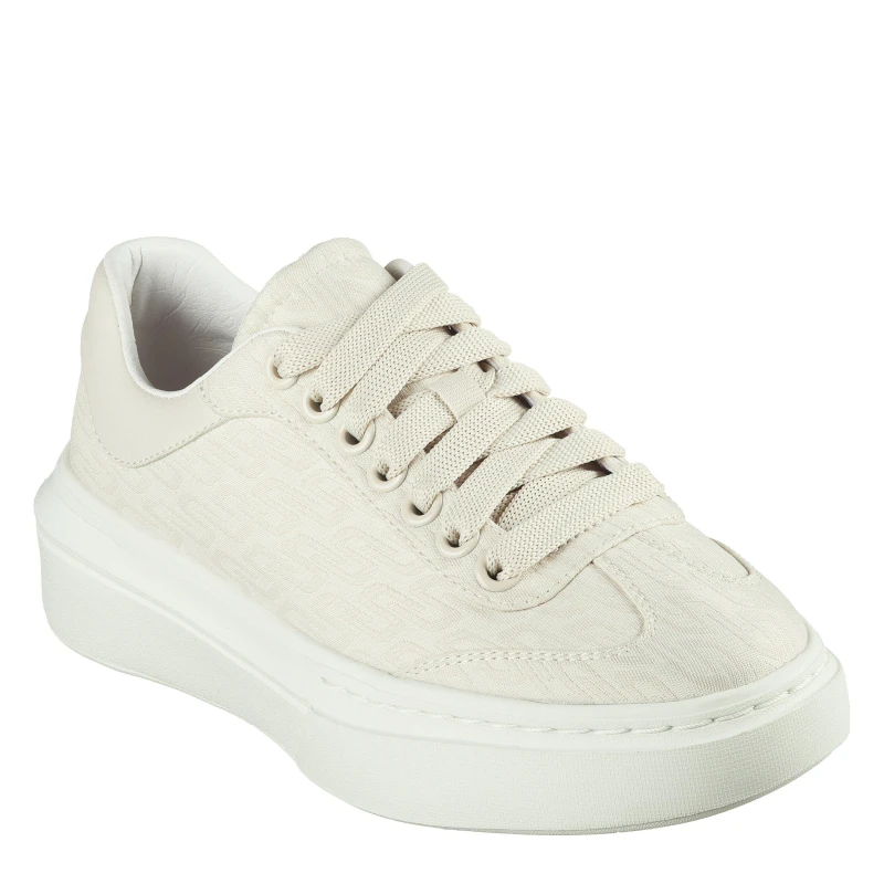 Image of Skechers Womens Cordova Classic Low-Top Trainers Natural female 2 (35)