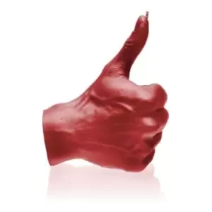 Image of Hand OK Thumbs Up Candle – Red