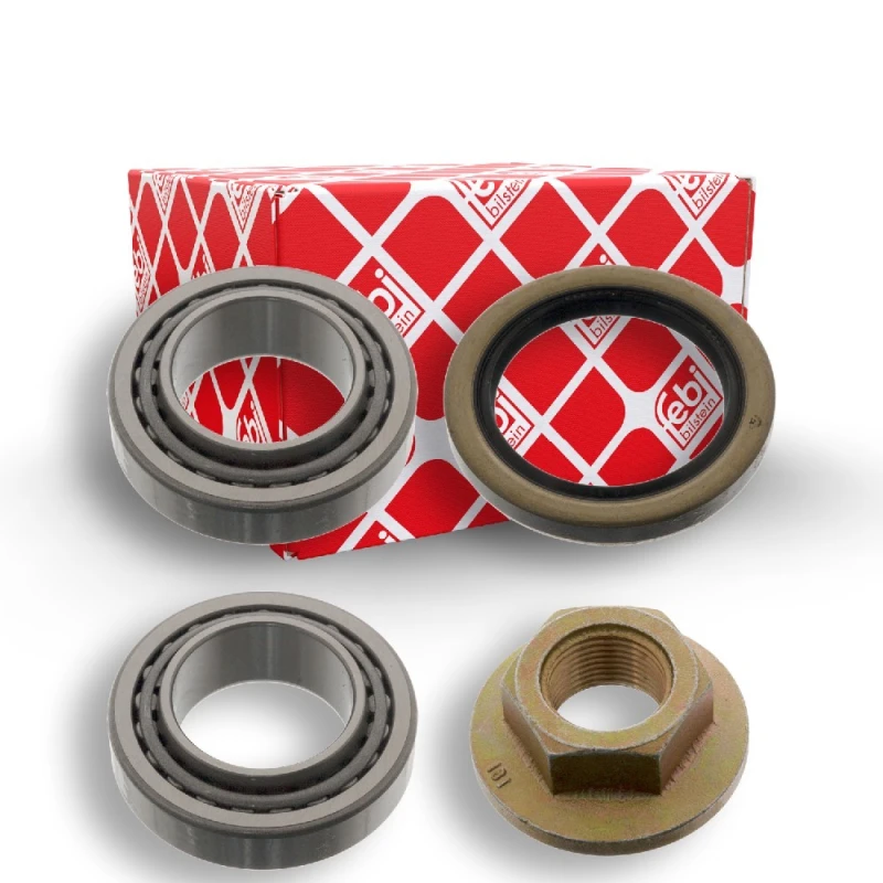 Image of FEBI BILSTEIN 05409 Wheel bearing kit Rear Axle Right, with shaft seal Wheel Bearing Kit (654)