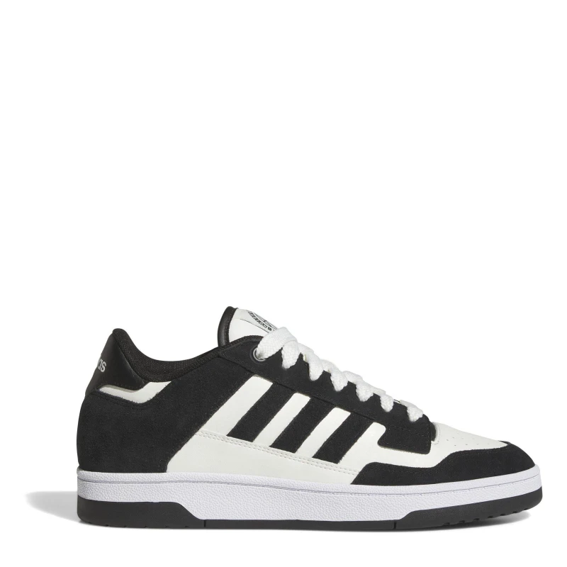 Image of adidas Rapid Court Low-Top Trainers Mens Low Trainers 7 (40.7) Black 15114240270
