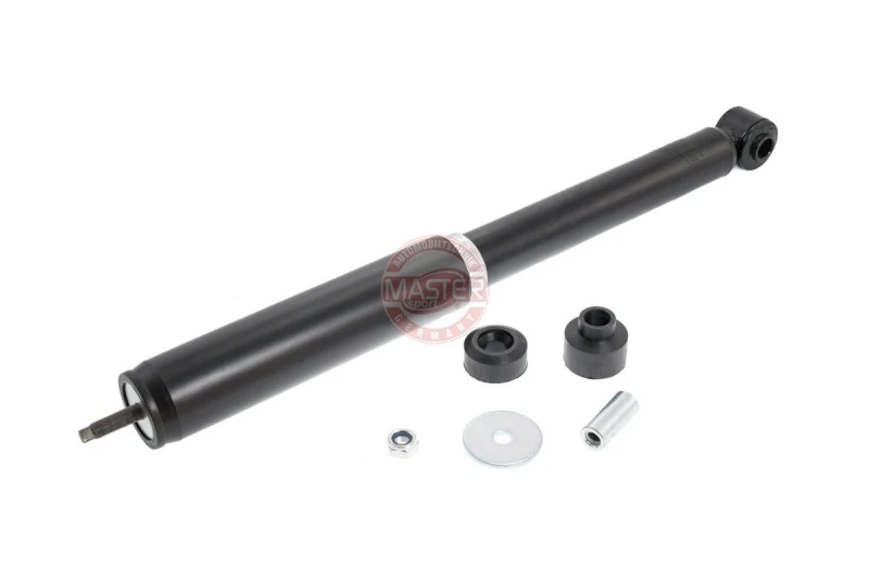 Image of MASTER-SPORT 290395-PCS-MS Shock absorber Rear Axle, Gas Pressure, Twin-Tube, Suspension Strut, Bottom eye Shock Absorber (854)