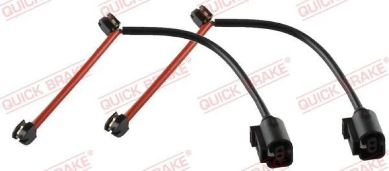 Image of QUICK BRAKE Brake pad wear sensor QUICK BRAKE WS 0393 A