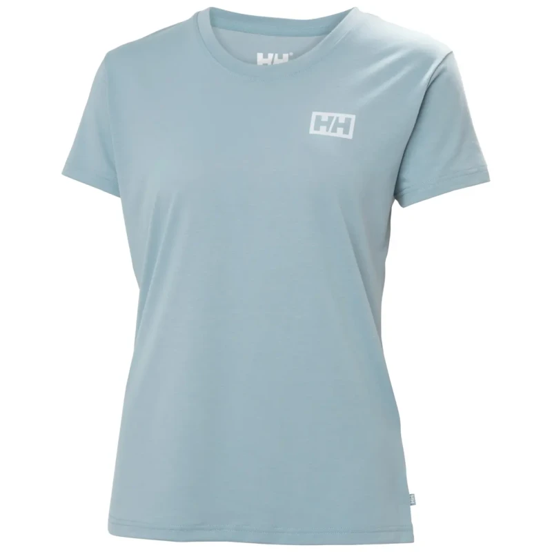 Image of Womens T-Shirt Helly Hansen Skog Graphic Bleu Female L