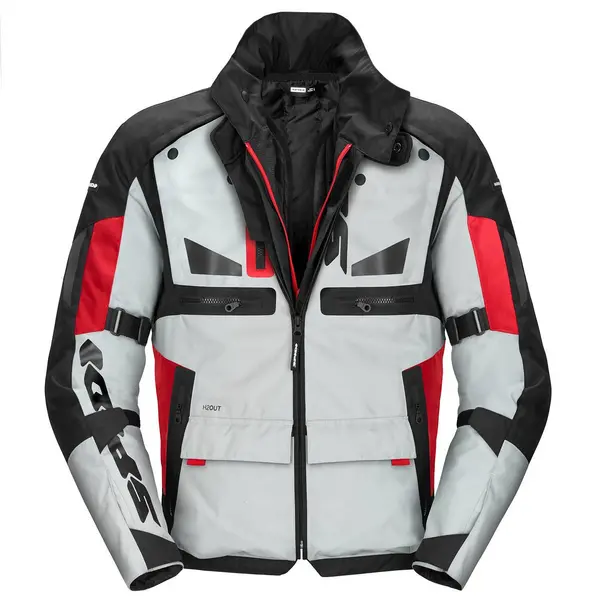 Image of Spidi Crossmaster Ice Jacket Red Size M