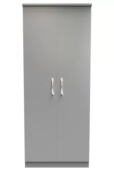 image of Hampshire 2 Door Wardrobe (Ready Assembled)