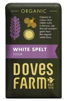 image of Doves Farm Organic White Spelt Flour 1kg