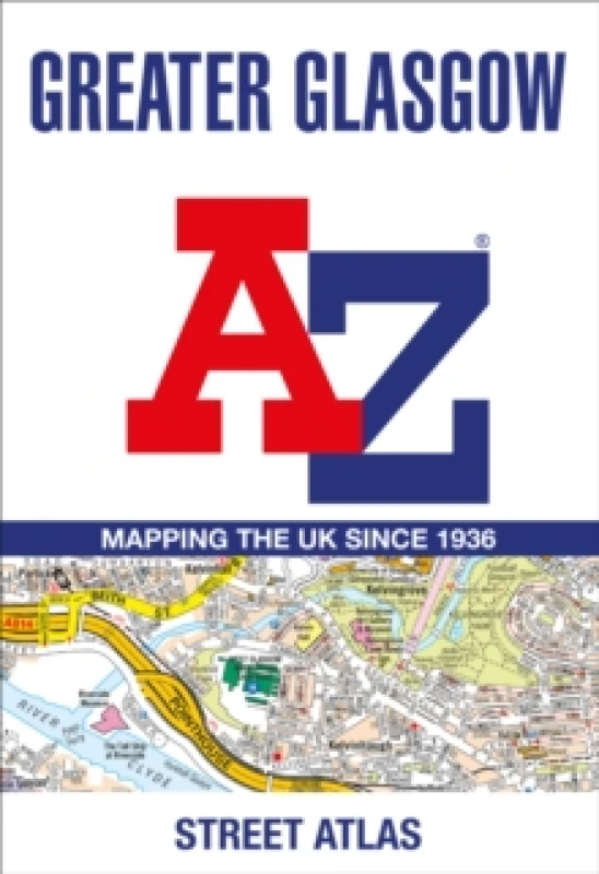 Image of Greater Glasgow A-Z Street Atlas. Paperback. By Geographers AZ Map Company Books