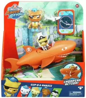 Image of Octonauts Above & Beyond Toy Vehicle & Kwazii Adventure Pack