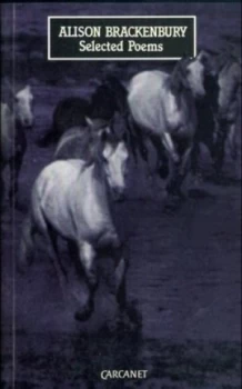 Image of Selected Poems by Alison Brackenbury Book