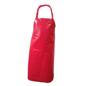Image of Click Workwear Nyplax Apron Red 48x36in Ref PNARE48 10 Pack 10 Up to 3