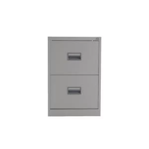 image of Talos 2 Drawer Filing Cabinet Grey KF78764