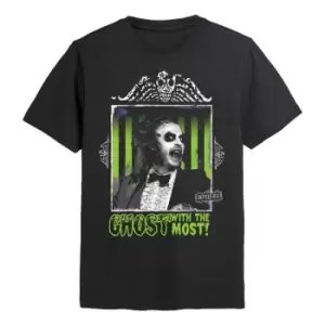 image of Beetlejuice T-Shirt Ghost With The Most Size L