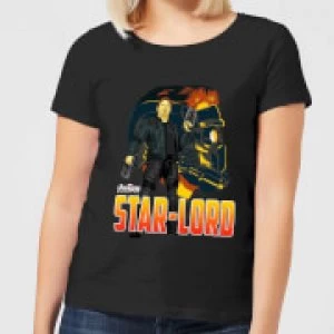 image of Avengers Star-Lord Womens T-Shirt - Black