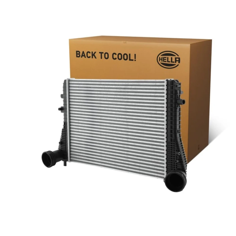 Image of HELLA Intercooler HELLA 8ml 366 471-111