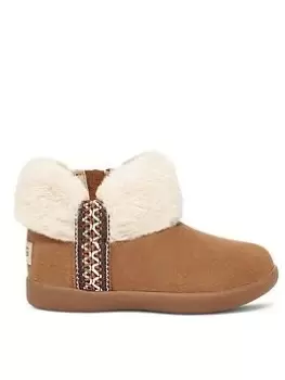Image of UGG T Dreamee Bootie Boot, Brown, Size 11 Younger