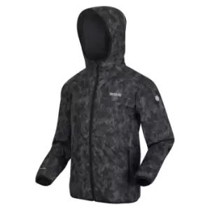 Image of Regatta Volcanics VI Waterproof Jacket - DkGrey Print