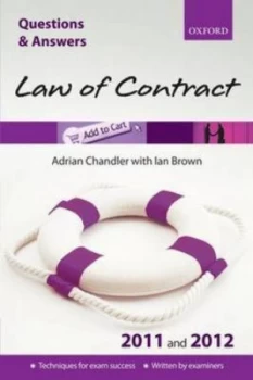 Image of Law of Contract by Adrian Chandler Book