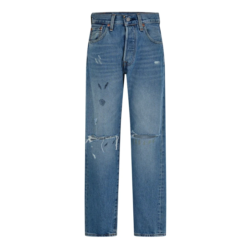 Image of Levis Levis 501 93 Crop - Blue Blue 27 R