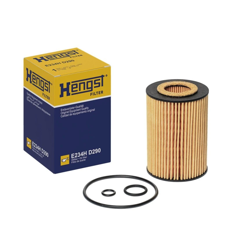 Image of HENGST FILTER E234H D290 Oil filter with gaskets/seals Oil Filter (7)