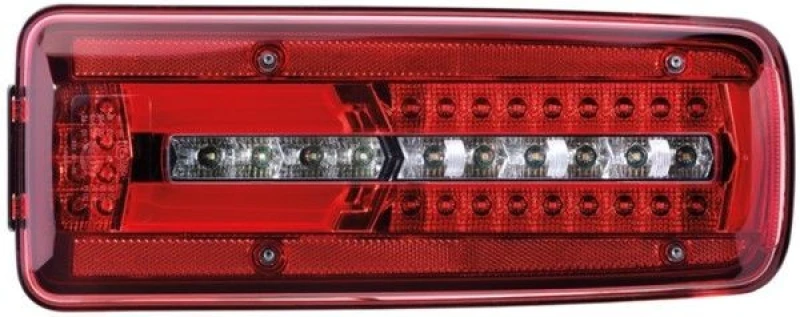 Image of HELLA 2VD 012 381-031 Rear light Left, LED, with bolts/screws Combination Rearlight (391)