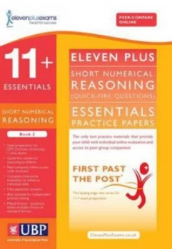 Image of 11+ Essentials Short Numerical Reasoning for CEM Book 2 by Eleven Plus Exams