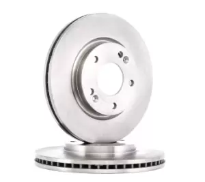 Image of RIDEX Brake disc 82B0101 Brake rotor,Brake discs HYUNDAI,SANTA FE I (SM),TRAJET (FO),GALLOPER I