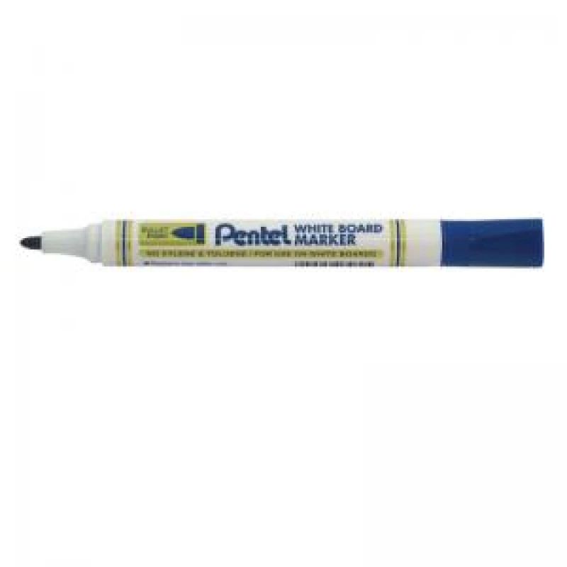 Image of Pentel Everyday Drywipe Marker Bullet Tip Blue - 12 Pack (MW85-CE)