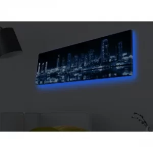Image of 3090MDACT-008 Multicolor Decorative LED Lighted Canvas Painting