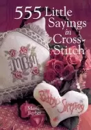 Image of 555 little sayings in cross stitch
