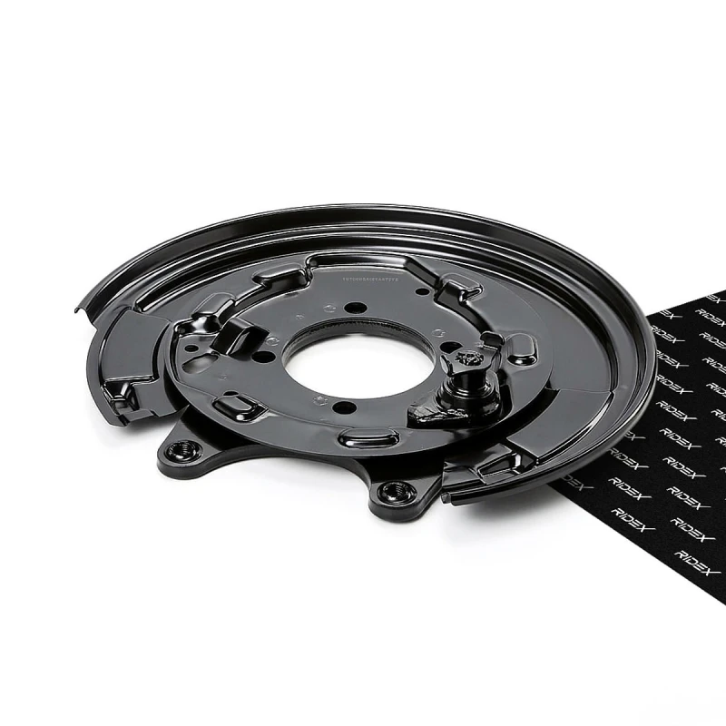 Image of RIDEX 1330S0567 Brake Disc Back Plate Rear Axle Right Splash Panel,brake disc (1330)