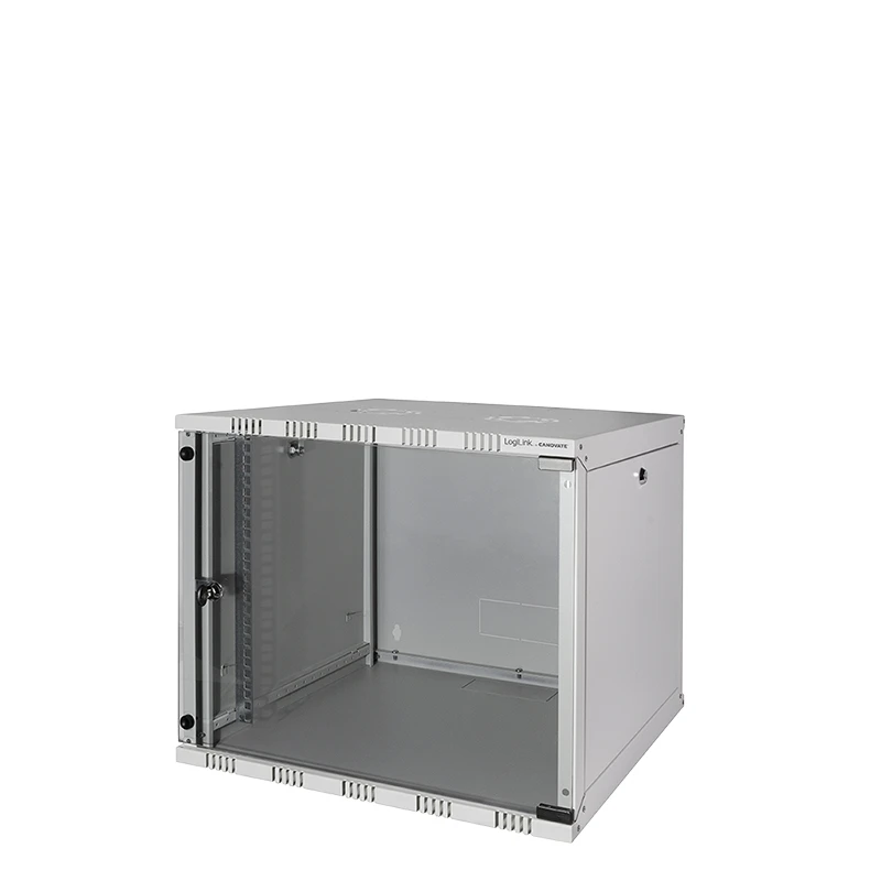 Image of LogiLink W09A54G rack cabinet 9U Wall mounted rack Grey