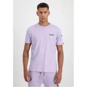 Alpha Industries Tee - Purple