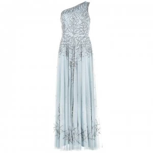 Adrianna Papell One Shoulder Beaded Dress - HORIZON