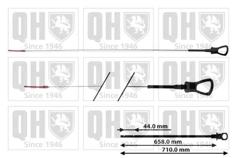 Image of QUINTON HAZELL Oil Dipstick QUINTON HAZELL QOD170