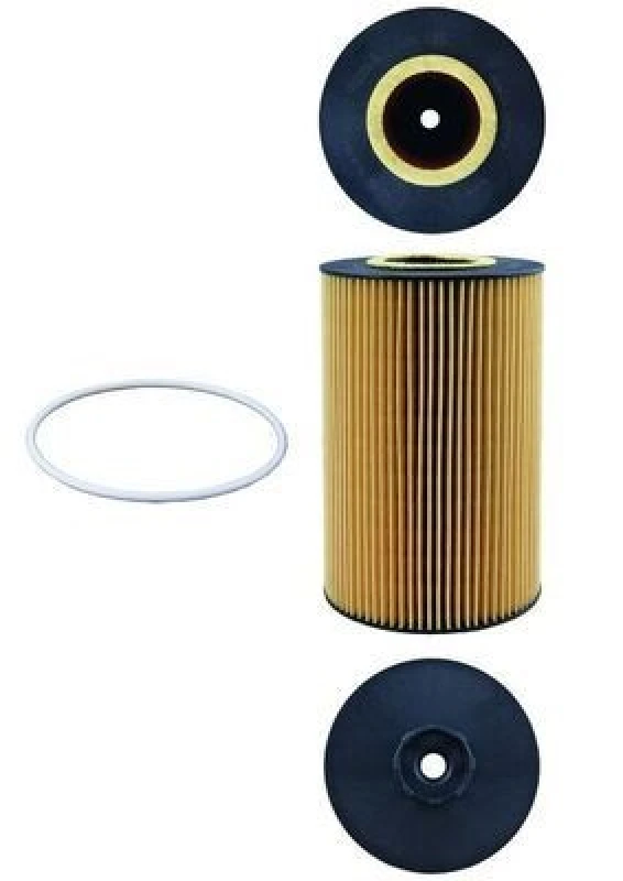 Image of MAHLE OX 425D Oil filter Filter Insert, with gasket/seal Oil Filter (7)