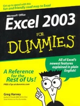 Image of Excel 2003 for Dummies by Greg Harvey Paperback