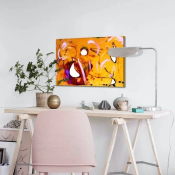 Image of 4570ABSC - 020 Multicolor Decorative Canvas Painting