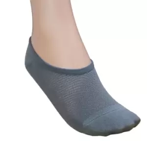 image of Couture Womens/Ladies Trainer Socks (Pack of 3) (One Size) (Grey)