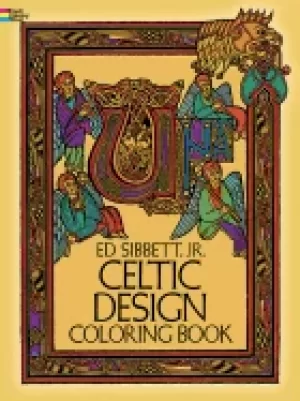 Image of celtic design coloring book
