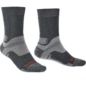 Image of Bridgedale HIKE Midweight Merino Performance Original Mens - Large Gunmetal
