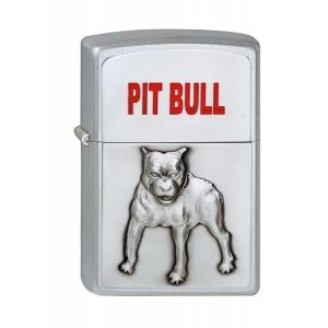 Image of Zippo Pit Bull Pocket Lighter - Chrome