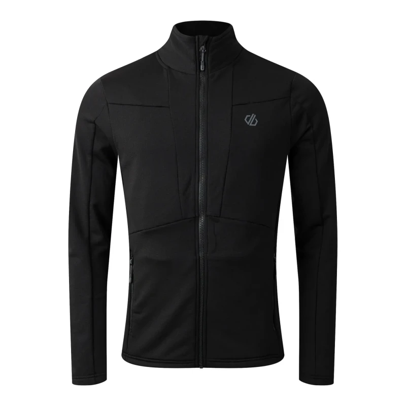 Image of Dare 2b Dare 2b Men Substratum Core Stretch Odour Elimination Insulating Midlayer in Jet Black Size: Medium Jet Black M Male 5063516214588