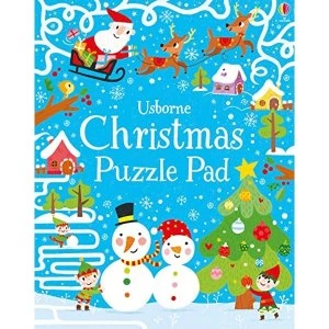 Image of Christmas Puzzles Pad by Simon Tudhope (Paperback, 2017)
