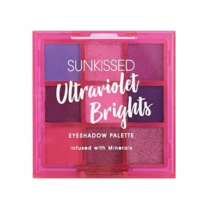 Image of Sunkissed Ultraviolet Bright Eyeshadow Palette 1g x 9