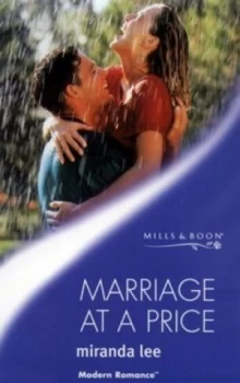 Image of Marriage at a Price by Miranda Lee Book