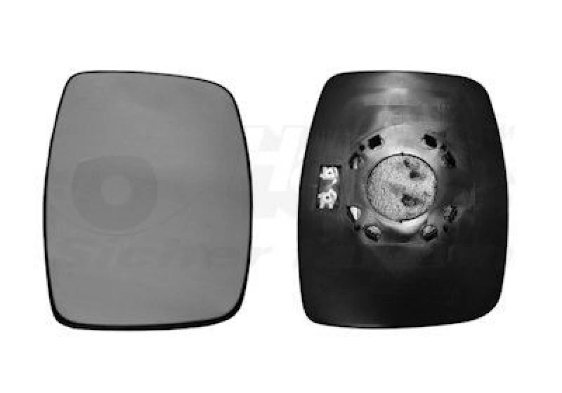 Image of VAN WEZEL Wing mirror glass VAN WEZEL 3078839