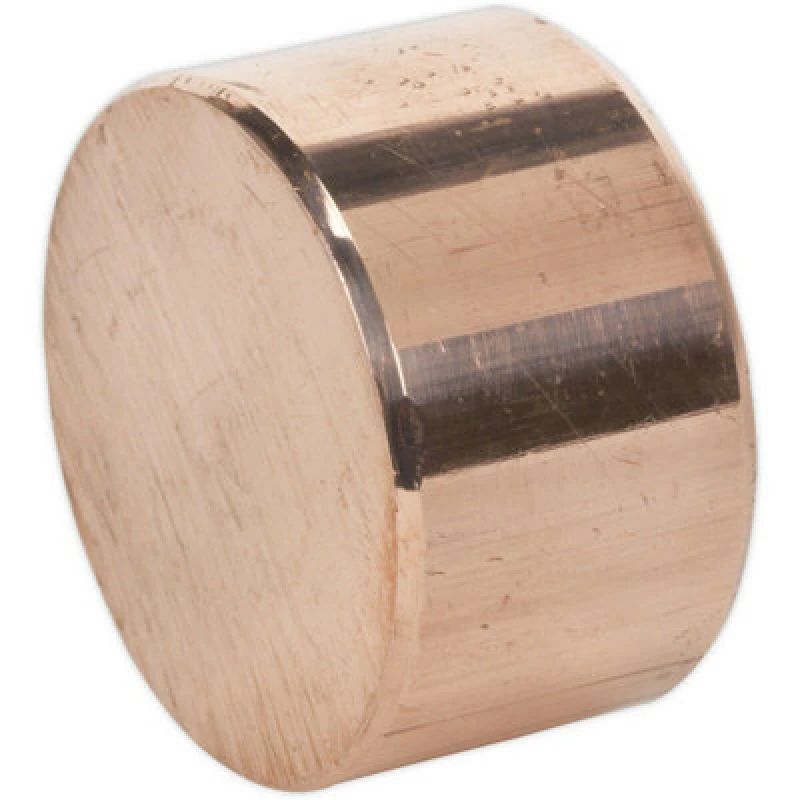 Image of Loops Replacement Copper Hammer Face for ys03575 & ys03348 Hickory Shaft Hammers Copper