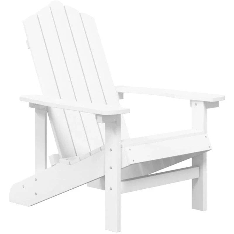 Image of VIDAXL Garden Adirondack Chair hdpe White Vidaxl 8720286816578